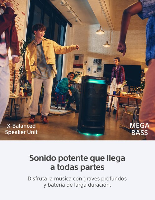 Bocina Portátil Sony SRS XV900 Alámbrica e Inalámbrica 2