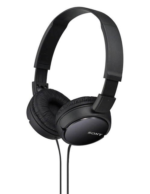 Audífonos On-Ear Sony MDR-ZX110 alámbricos Negro