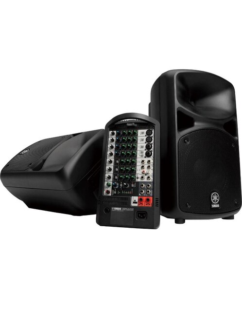Kit De Audio Yamaha STAGEPAS600BT Mezcladora y Dos Bocinas