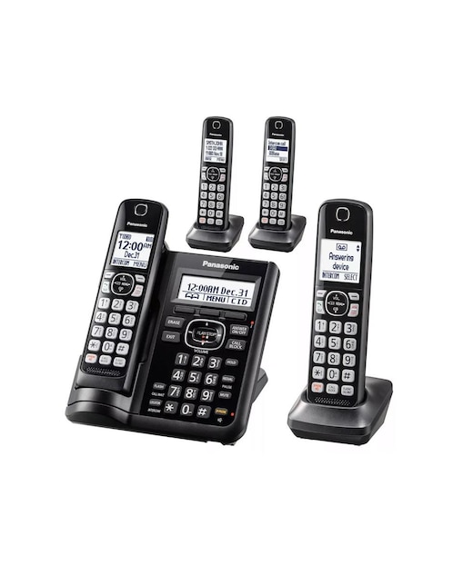 Set de teléfonos Panasonic 4 auriculares