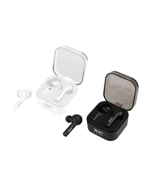 Audífono In Ear Select sound Inalámbrico BTH023NBX2 Blanco y negro