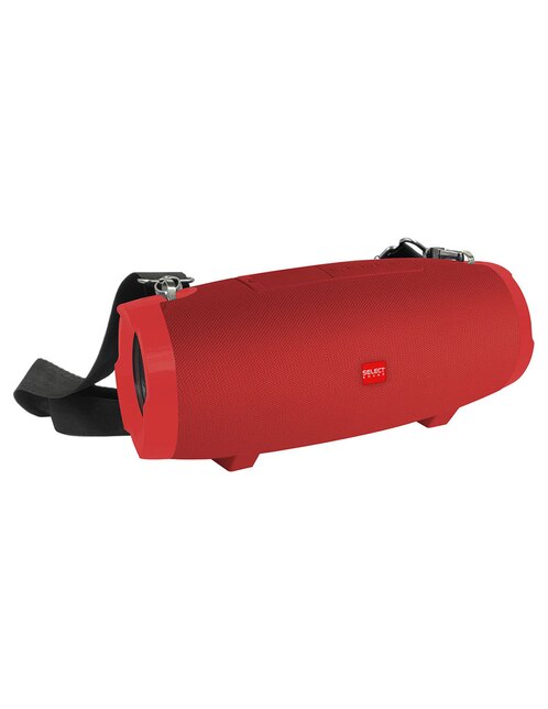 Bocina Bluetooth Portátil Select Sound Recargable Bullet Rojo