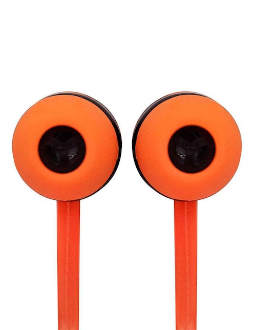 Audífonos In-Ear Mitzu Alámbricos MH-2023OR Naranja