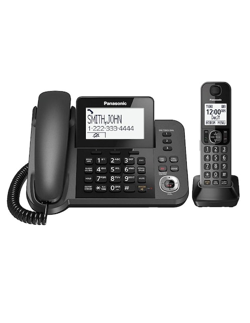 Teléfono Inalámbrico Panasonic KX-TGF350M-C 1 Extensión + Monitor de Bebe Reacondicionado