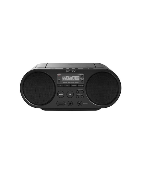 Radio grabadora Sony ZS-PS50CP negro MP3 CD