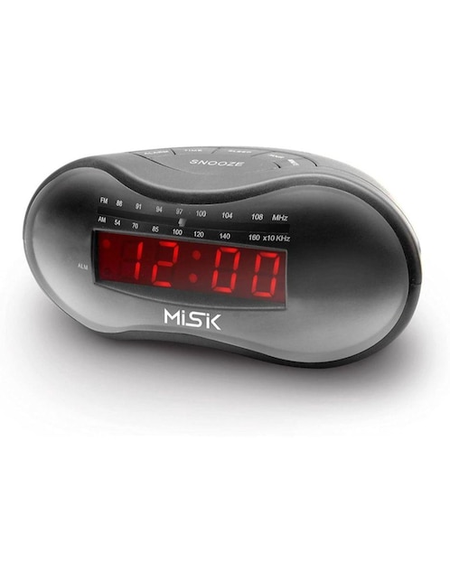 Radio Reloj Despertador Misik MR411 AM-FM Auxiliar