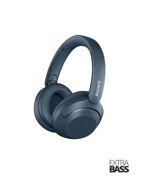 Audífonos Over-Ear Sony WH-XB910N alámbricos e inalámbricos con cancelación de ruido Azul