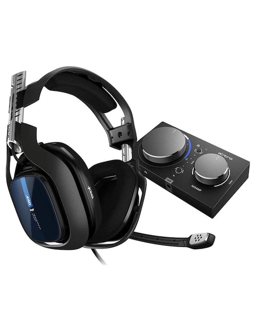 Audífonos Over-Ear Logitech Astro A40 TR + MixAmp Pro TR PS4 alámbricos con cancelación de ruido