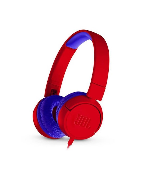 Audífonos on - ear JBL Jr 300 Alámbricos Rojo CH