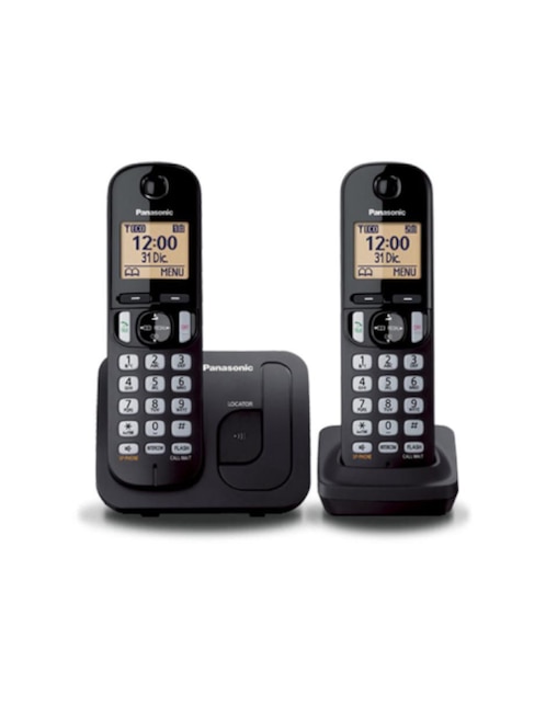 Set de 2 Teléfonos Inalámbricos Panasonic KX-TGC212MEB