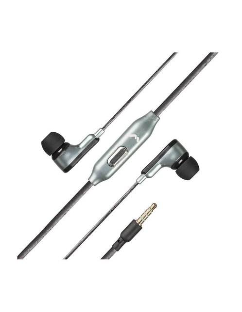 Audífonos In-Ear Mitzu MH-0094BL Alámbricos Negro Sin tamaño