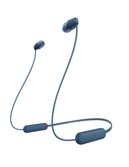 Audífonos In-Ear Sony Wi-C100 inalámbricos Azul Estándar