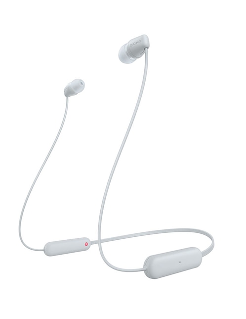 Audífonos In-Ear Sony Wi-C100 inalámbricos Blanco Estándar