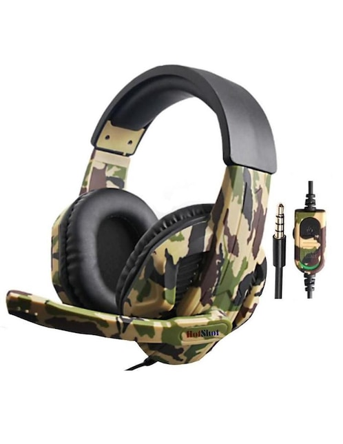 Audífonos Over-Ear Hotshot alámbricos con cancelación de ruido