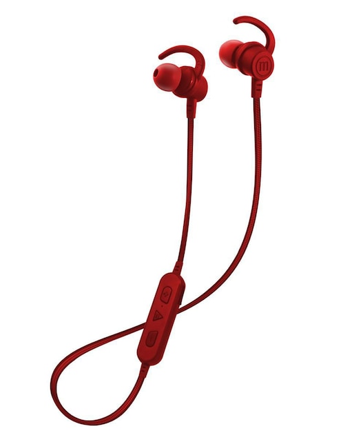 Audífonos In-Ear Maxell inalámbricos Rojo