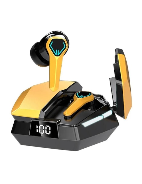 Audífonos True Wireless Genérica Gamer Bluetooth 5.0 Impermeable inalámbricos con cancelación de ruido
