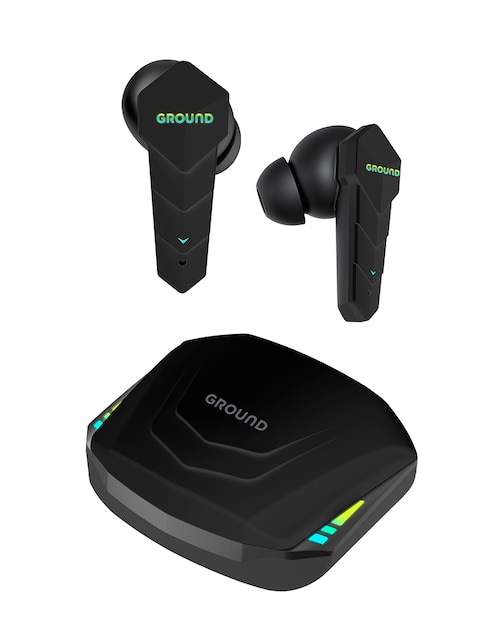 Audífonos In-Ear Ground Sound Buddy TWS Gaming inalámbricos con cancelación de ruido