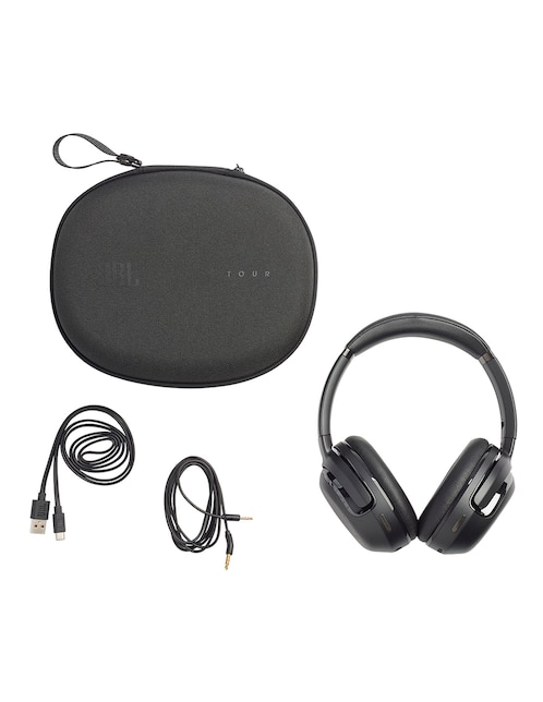 Audífonos On-Ear JBL Tour One M2 alámbricos e inalámbricos con cancelación de ruido