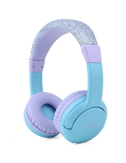 Audífonos On-Ear Ground Sound Glow Kids Inalámbricos