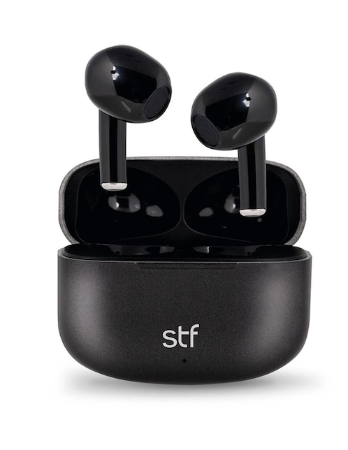 Audífonos True Wireless STF Aurum inalámbricos Negro