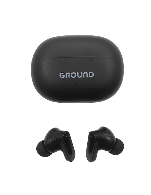AUDÍFONO TRUE WIRELESS GROUND S, NEGROR