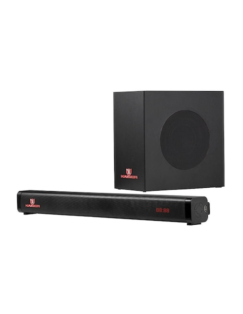 Barra de sonido Acteck AC-935234 con subwoofer