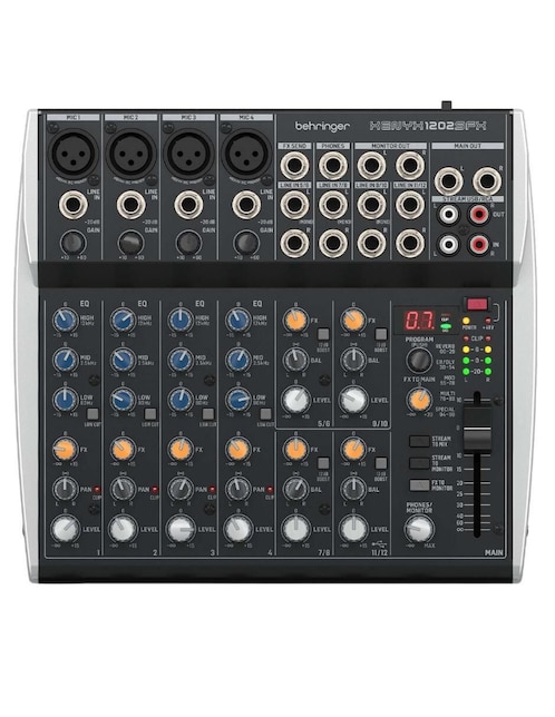 Mezcladora DJ Behringer XENYX-1202SFX