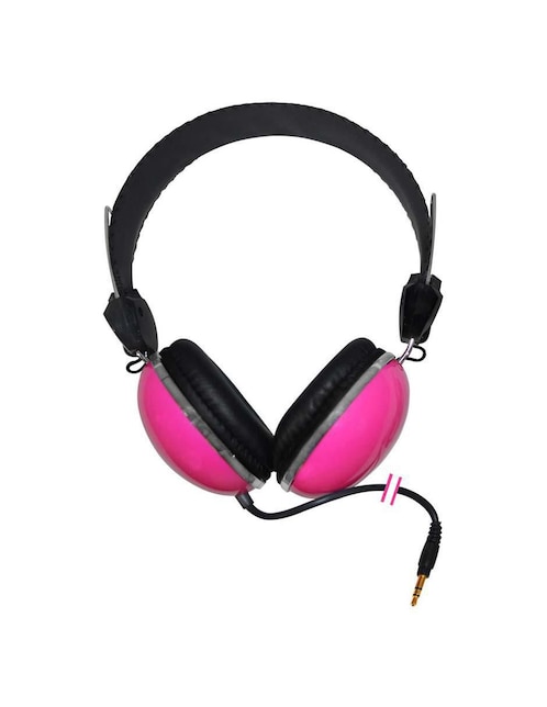 Audífonos On-Ear Fonestar FA-594F alámbricos Rosa