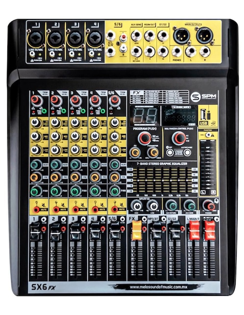 Mezcladora Melo SX6FX