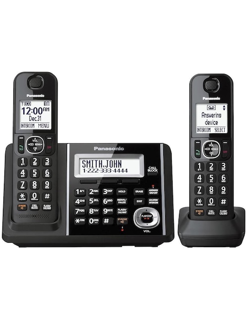 PANASONIC Set de teléfonos Panasonic KX-TGF342CB 2 auriculares