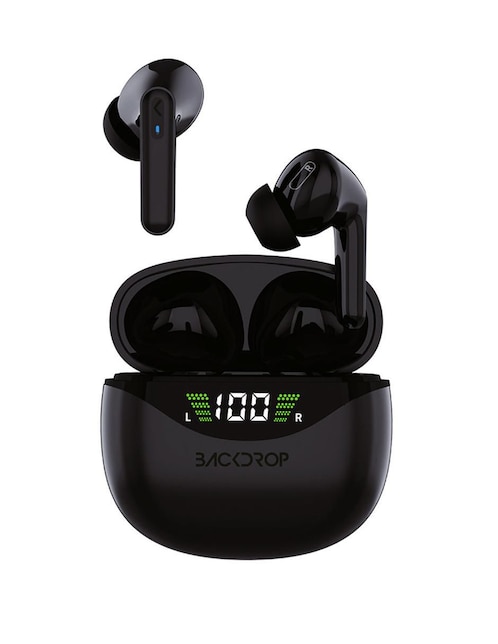 Audífono true wireless backdrop tws-3 inalámbrica "con (si aplica)" no
