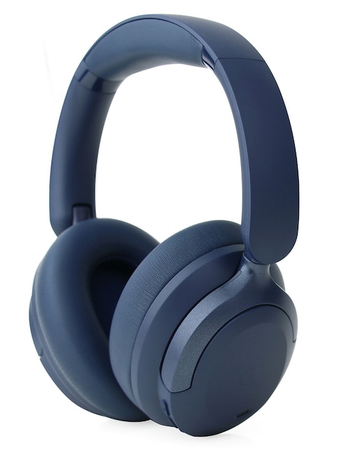 Audífono on-ear Ground Sound Groove ANC híbrida alámbrica e inalámbrica con cancelación de ruido Azul