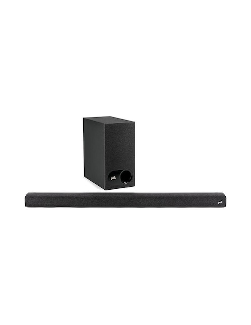 Barra de sonido Polk Audio Signa S3 con subwoofer Negro