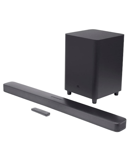 Barra de sonido JBL Audio JBL2GBAR51IMBLKAM con subwoofer Negro