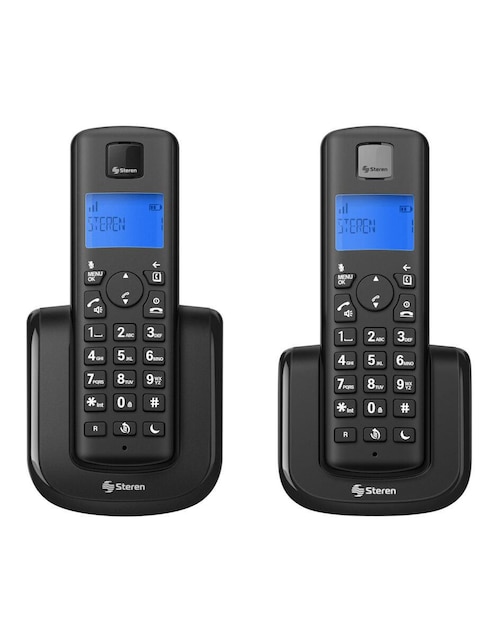 Teléfono 2 auriculares inalámbrico Steren tel-2420