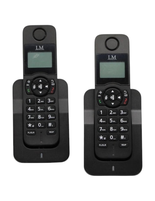Set de teléfonos Lm LM-7002 2 auriculares