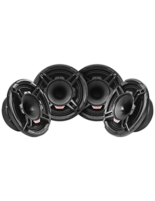 Set de bocinas Db Drive WDX6MOTO-4CD