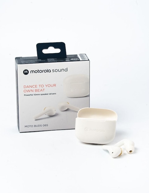 MOTOROLA Audífonos in-ear Motorola Moto Buds 065 inalámbricos con cancelación de ruido