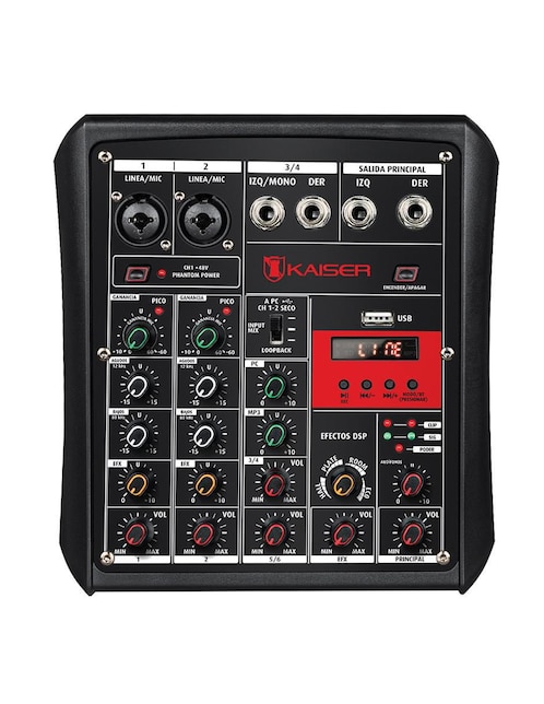 Amplificador KMB-4804 de 120 V 1