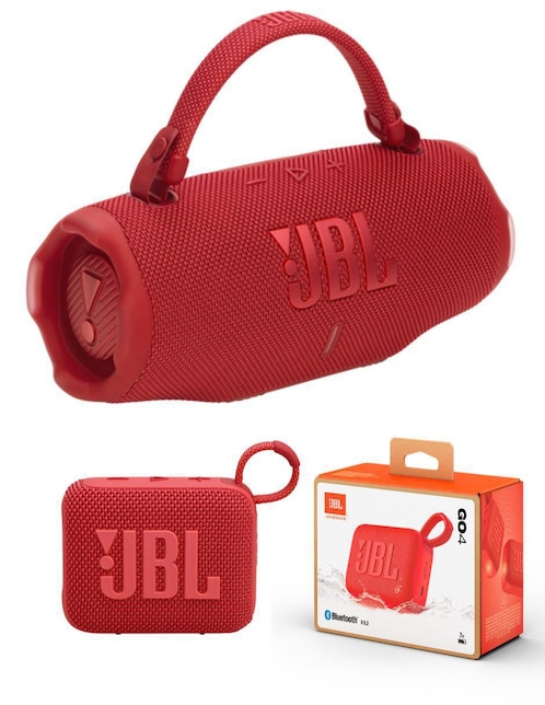JBL Set de bocinas Jbl Charge 6 y go 4 inalámbrica