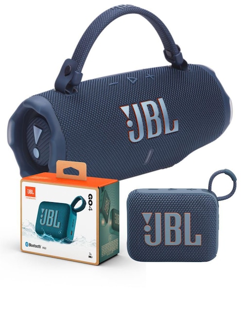 JBL Set de bocinas Jbl Charge 6 y go 4 inalámbrica