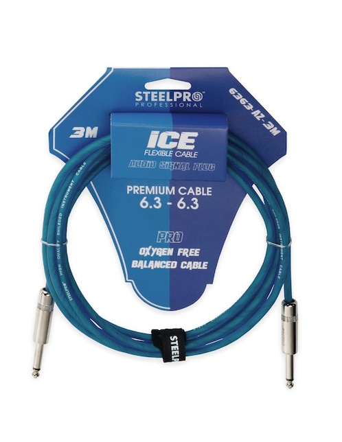 STEELPRO Cable auxiliar 6.35 mm Steelpro a tipo auxiliar 6.35 mm de 1 m