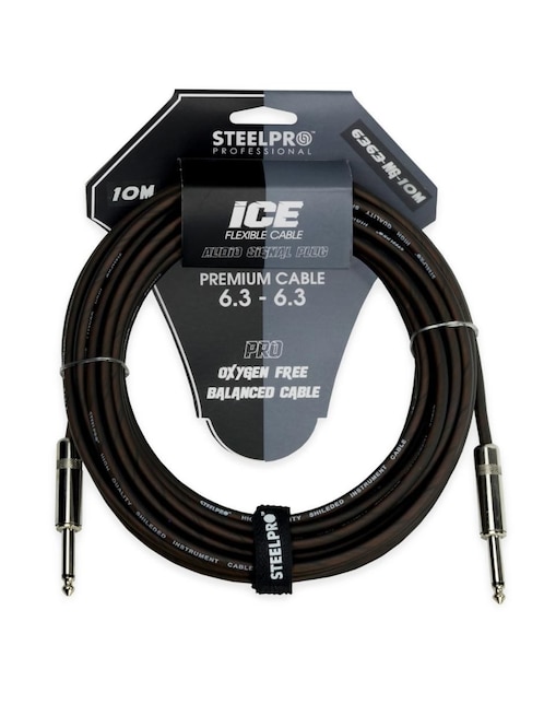 STEELPRO Cable auxiliar 6.35 mm Steelpro a tipo auxiliar 6.35 mm de 10 m