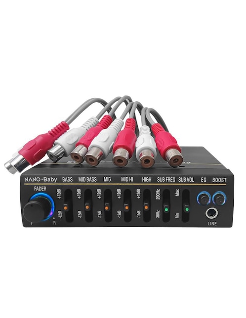Preamplificador Steelpro Ecualizador Nano Baby de 7 V