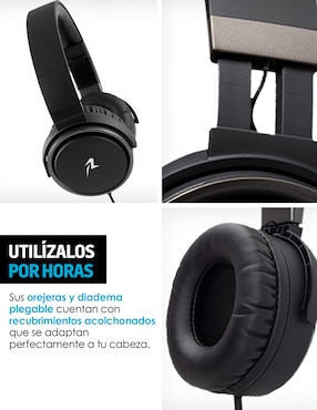 Audífonos Over-Ear Red Lemon alámbricos con cancelación de ruido