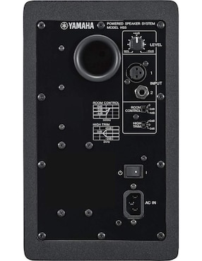 Monitor de Estudio Yamaha HS5 Campo Cercano Biamplificado negro