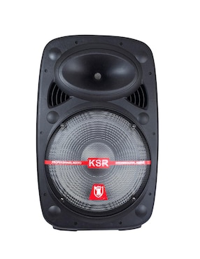 Bafle KSR Premium Recargable Kaiser De 15 Pulgadas Con Bluetooth Y Micrófono 12,000W PMPO