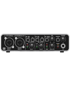 Interfaz de  Audio Behringer UMC-204HD
