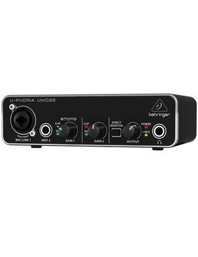 Interfaz de Audio Behringer UMC22