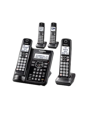Set de teléfonos Panasonic 4 auriculares